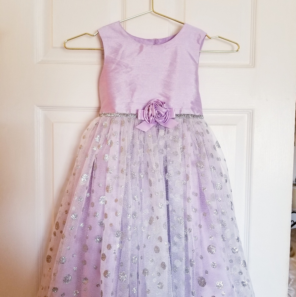 Sale! Lavender and Silver Formal Dress